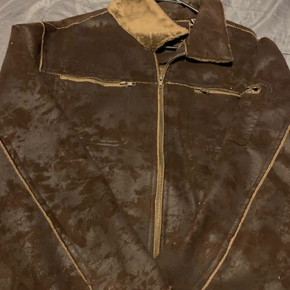 Medium Brave Soul Suede feeling jacket